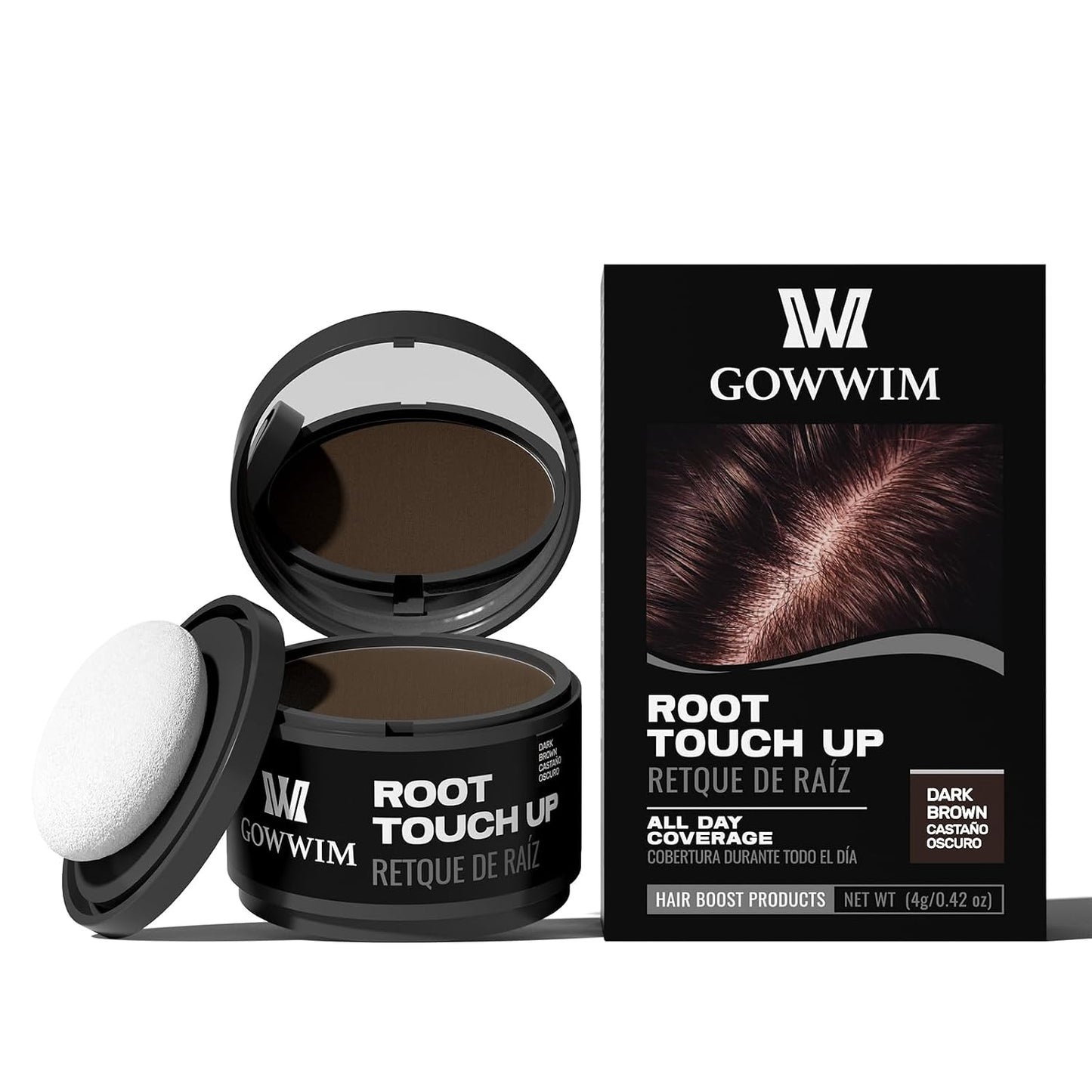 Root Touch Up Dark Brown - Quick Stick Instant Concealer for Roots & Grays | Easy Application