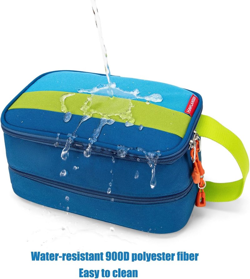 Kids Toiletry Bag - Travel-Friendly Design for Boys & Girls | Small Size, Blue Color