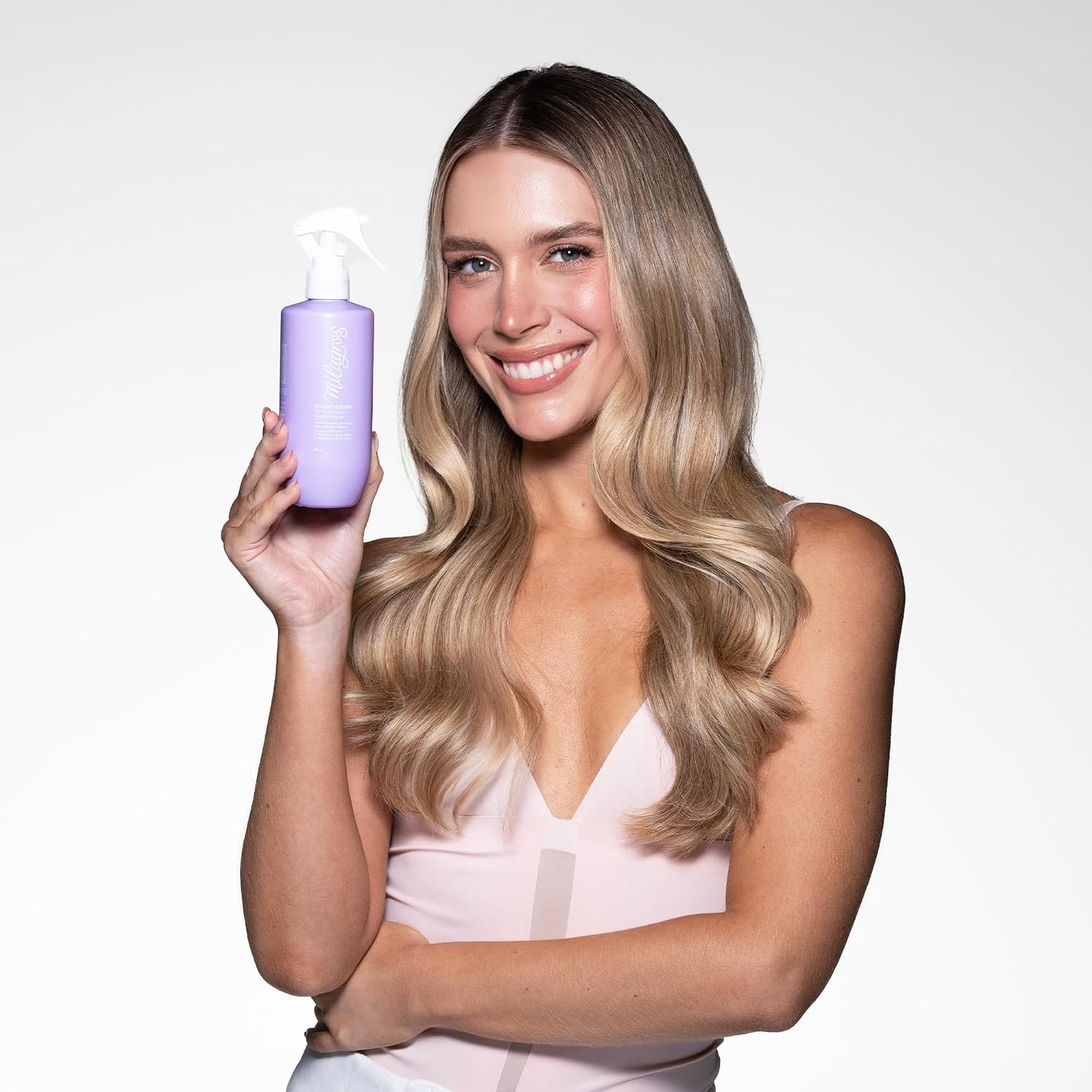 Thermal Hair Protector & Detangler - Multi-Benefit Anti-Frizz Formula | Hydrating, Softening & Strengthening - Protects Up to 230°C
