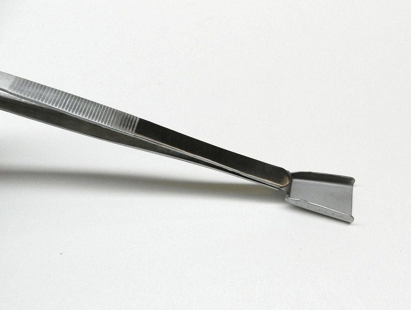 Diamond Tweezer with Scoop For Stones Bead Work Gemologist Tweezers Shovel End By JTS