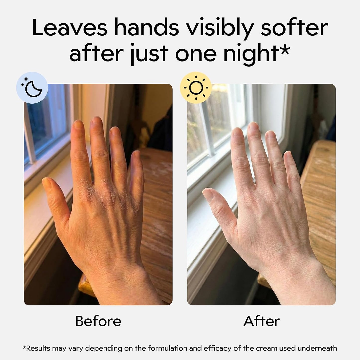 Clearbody Organics 100% Organic Cotton Gloves for Dry Hands - Breathable Eczema Moisturizing Gloves | 5 Pairs, Size M
