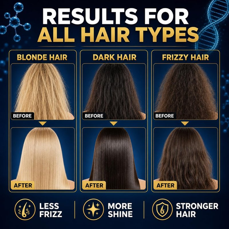 Brazilian Keratin Treatment - Formaldehyde-Free Blowout Complex | 10.1oz Queratina Brasileña for Smooth Hair