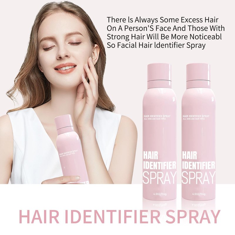 Hair Identifier Spray For Face Shaving Dermaplaning Woman Gifts Hair Removal Spray For All Skin Types， Hair Removal Cream Chest, Back, Legs & Under Arms（4 Oz）With Spatula