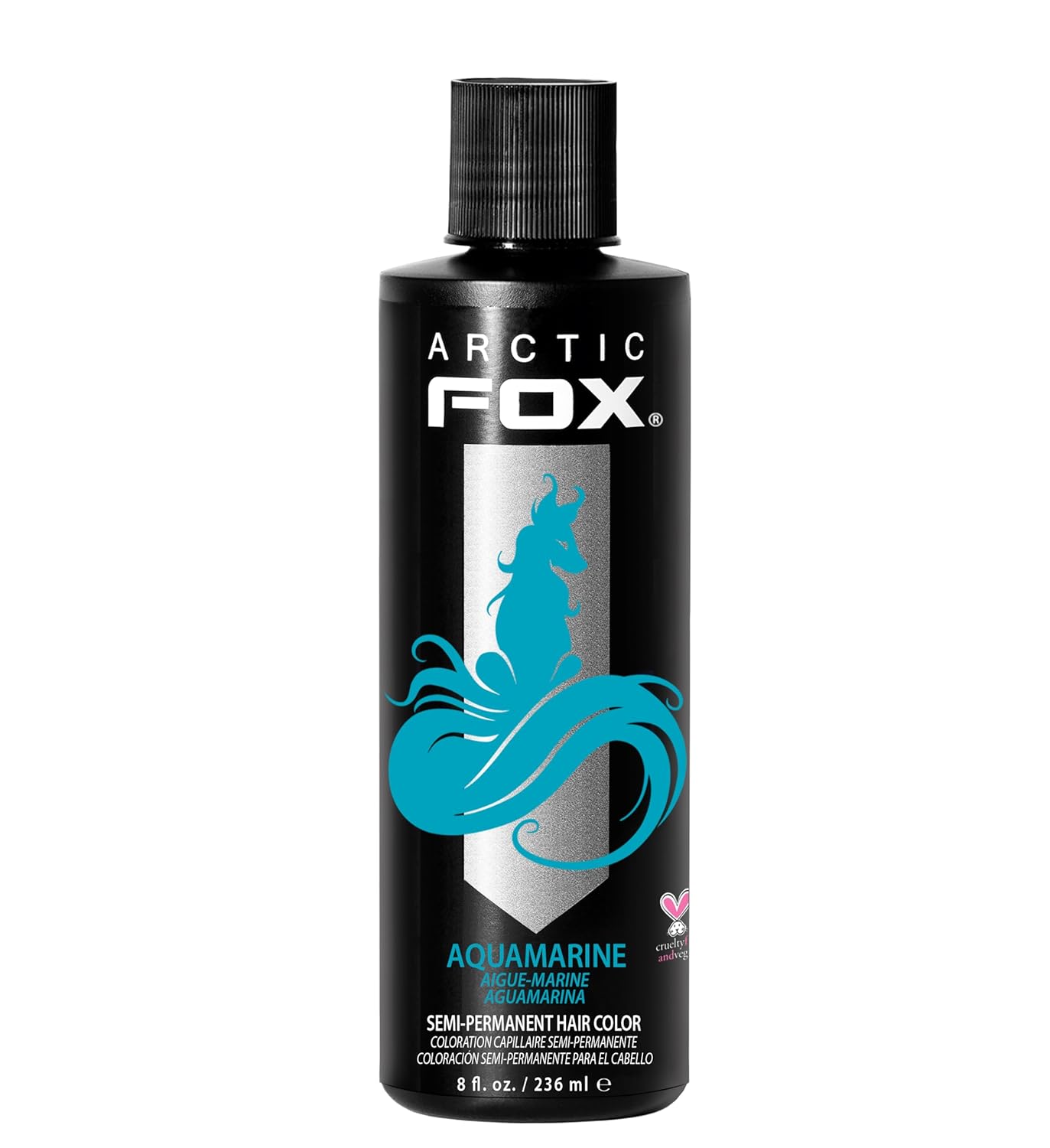 Arctic Fox Semi-Permanent Hair Dye - Vibrant Purple AF Color | Vegan, Ammonia-Free, 4 Fl Oz