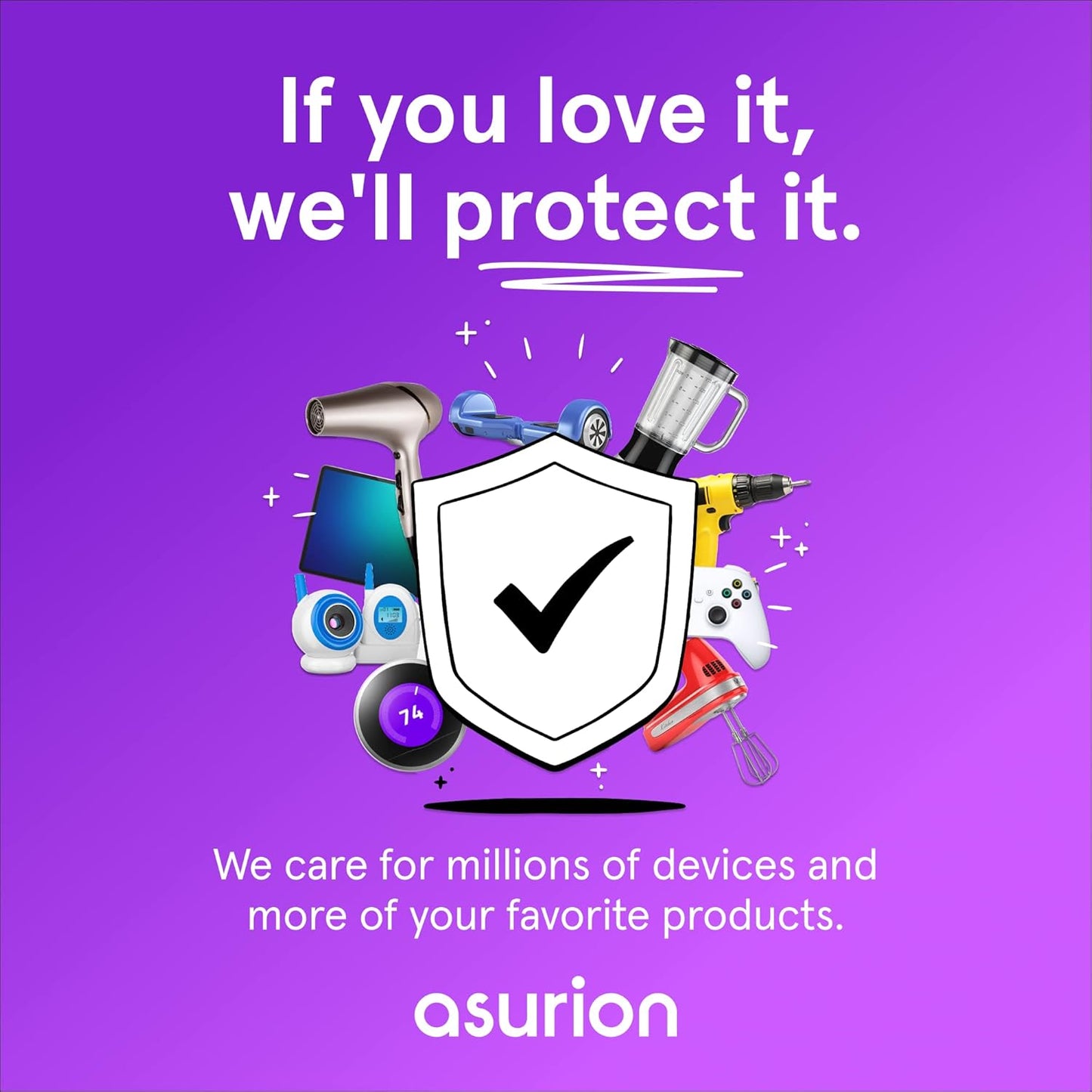 Personal Care Protection Plan - 2 Year Coverage for Devices | $100 - $124.99