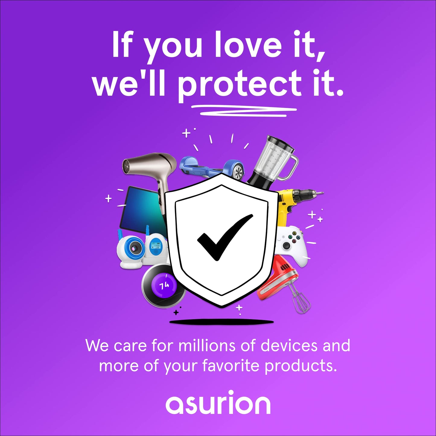 ASURION 2 Year Personal Care Protection Plan ($70 - $79.99)
