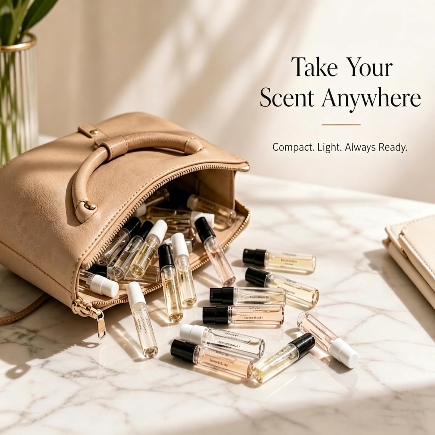 Designer Fragrance Sampler Set - 20 Luxury Mini Perfume Vials for Women | Perfect Gift for Girlfriend, Wife, or Mother