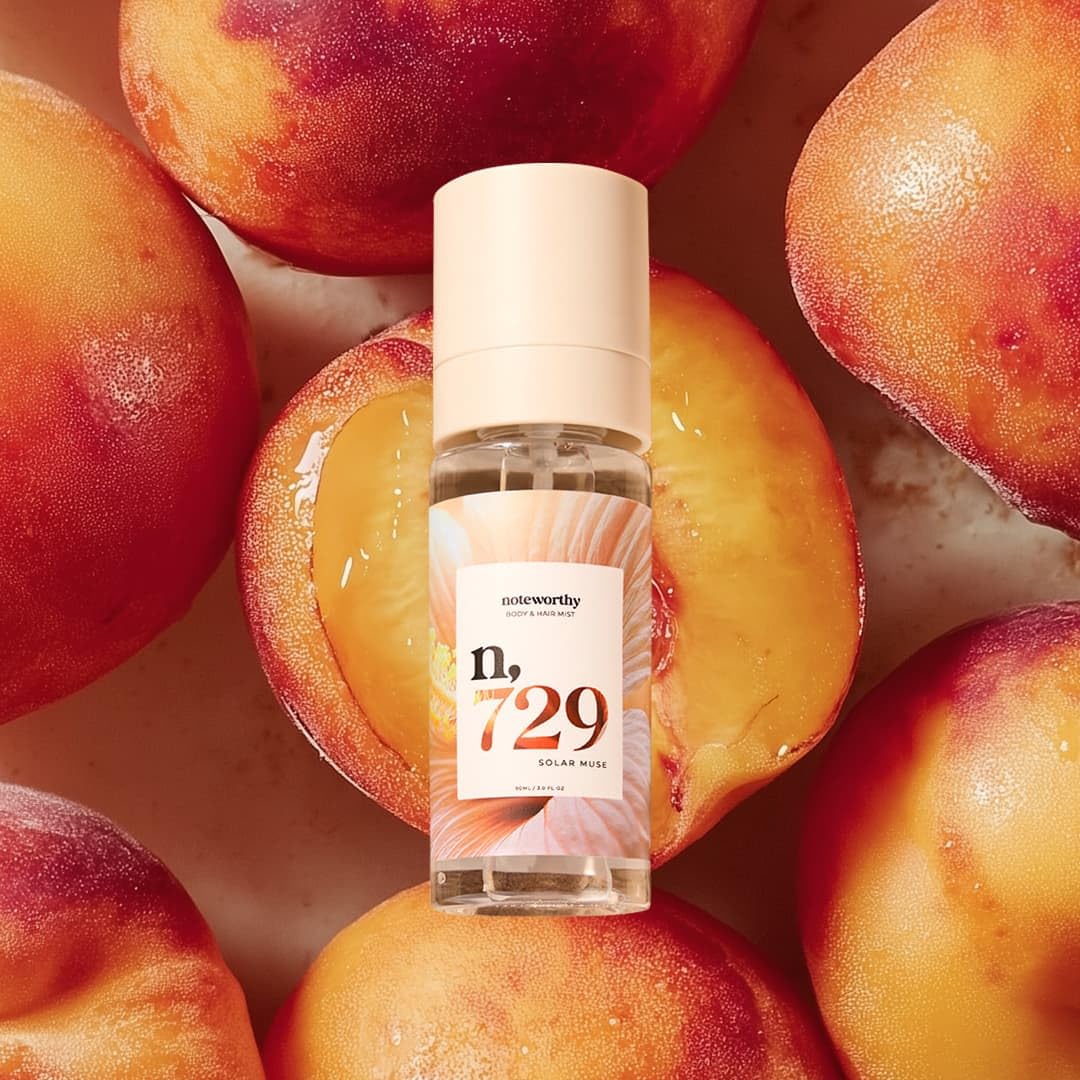 Solar Muse Body & Hair Mist - Orange Zest, Neroli, Cinnamon & Vanilla | Radiant Summer Fragrance