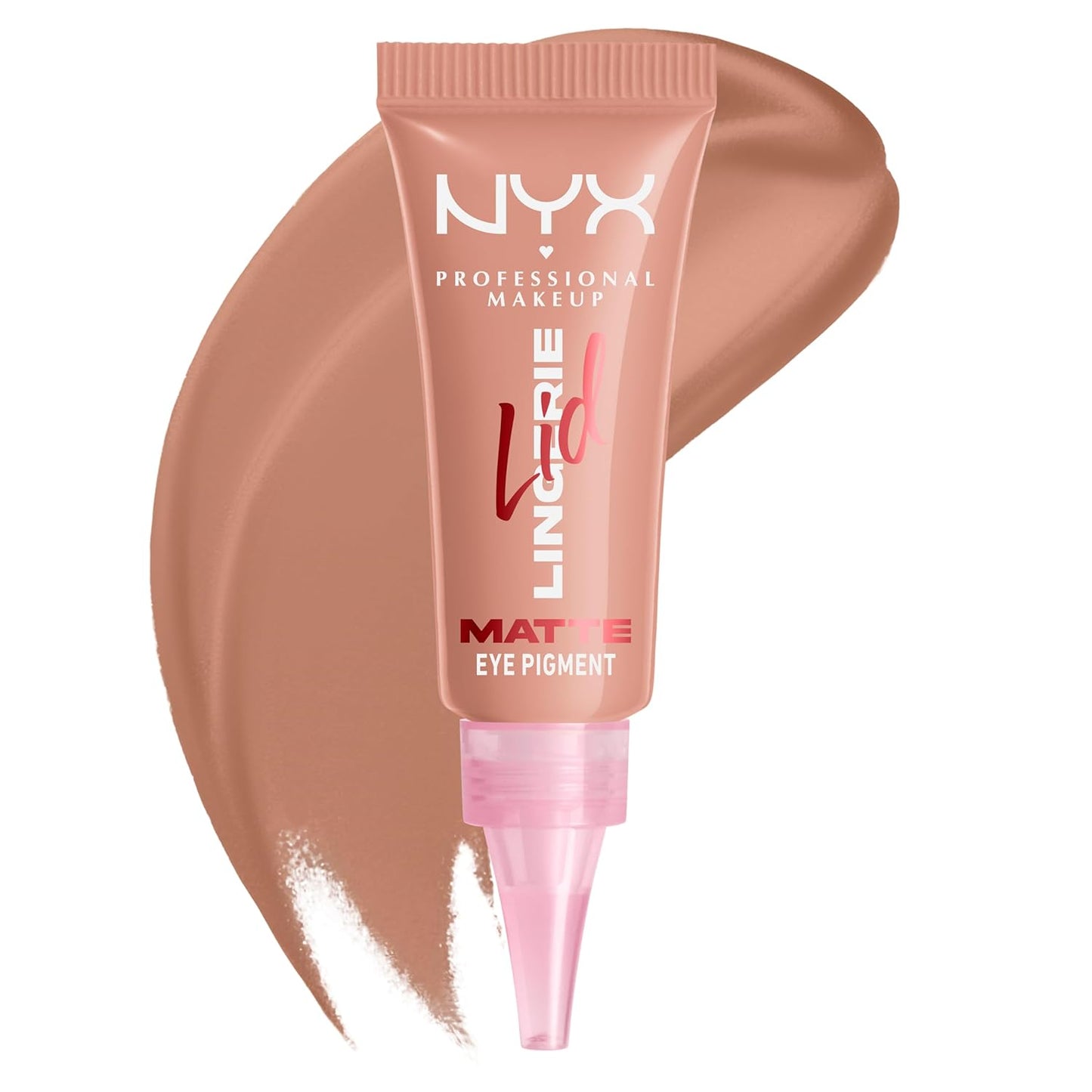 NYX Professional Makeup Lingerie Cream Eye Pigment - Long-Lasting Eyeshadow in Beige Appeal | 0.2 fl oz