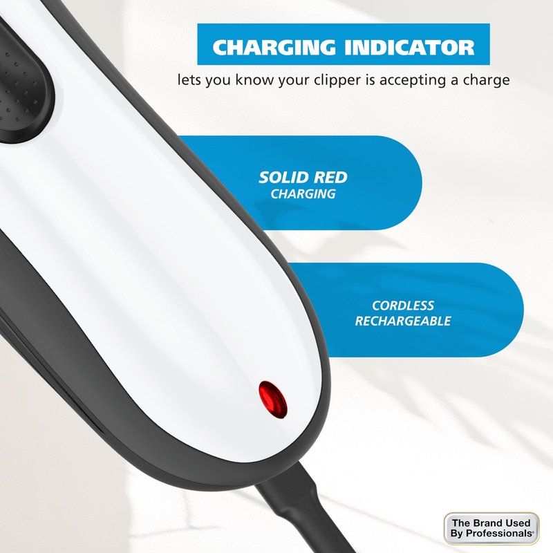 Wahl Clippers Home Pro Cordless Rechargeable Hair Clippers for Men with Precision Haircutting Blades & Secure Snap-N-Lock Attachment Guards – Model 3031656