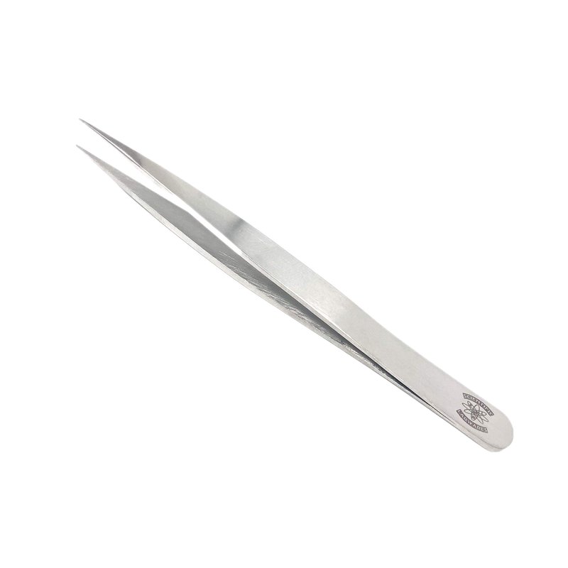 Scientific Labwares Stainless Steel General-Purpose Forceps with Fine Precision Tips - 3.5 in. (90 mm) Length - Assembly Tools