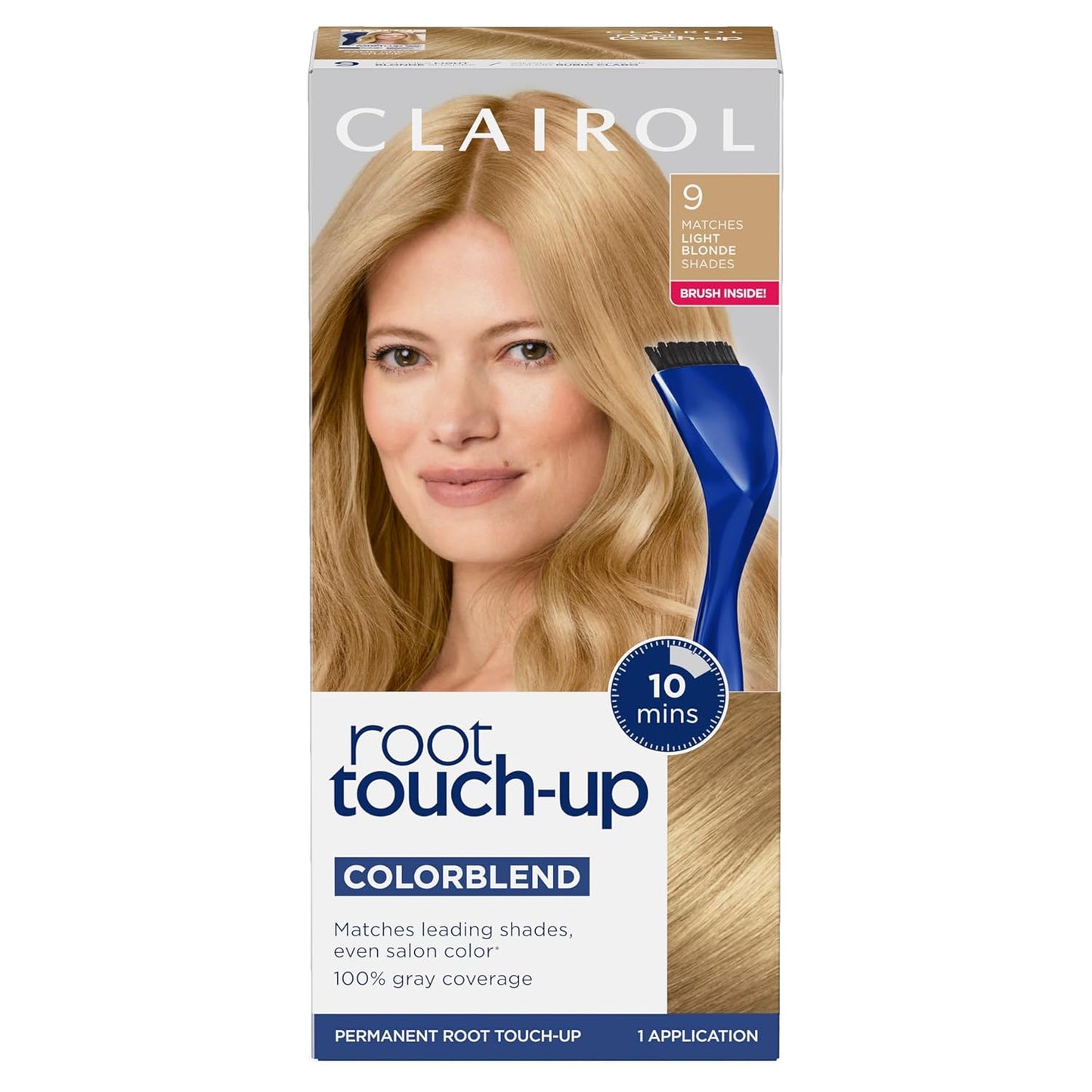 Clairol Root Touch-Up Permanent Hair Dye - 5 Medium Brown | 100% Gray Coverage, Easy Brush Application