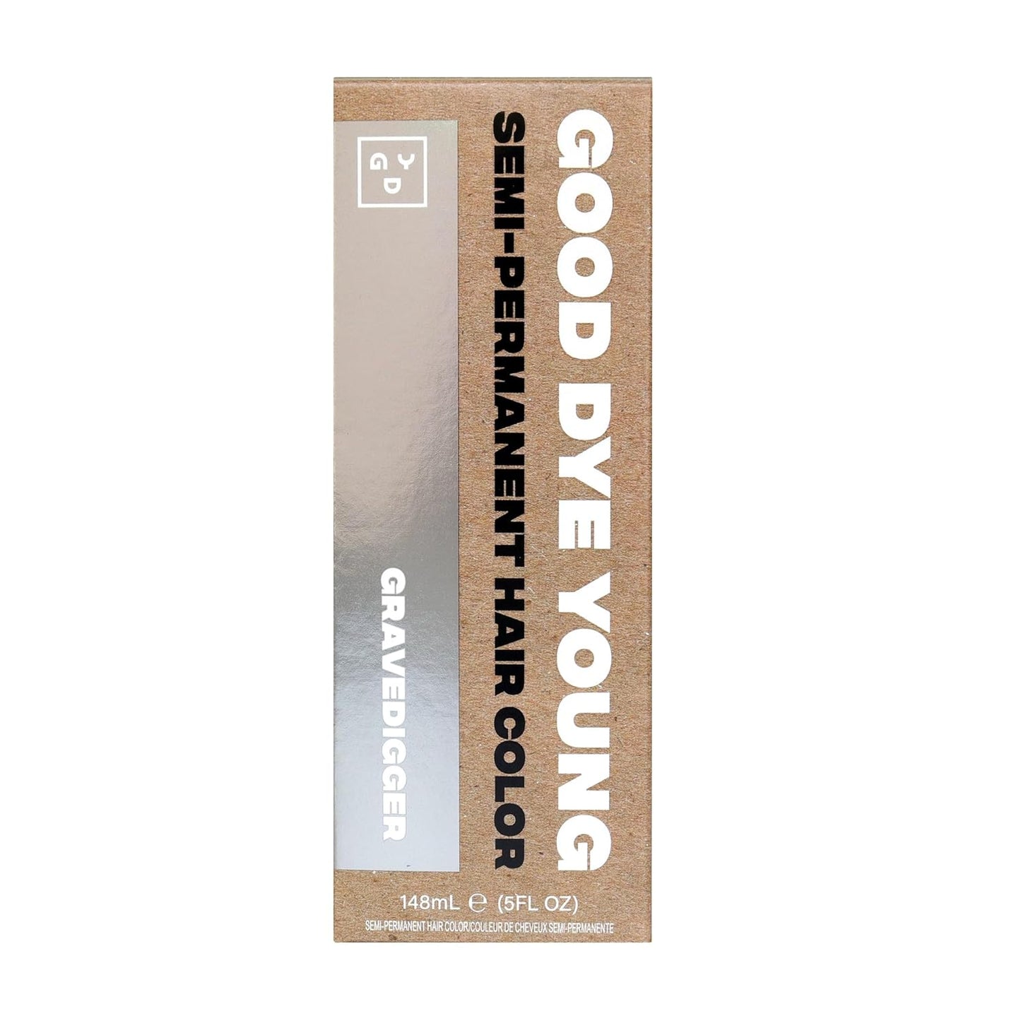 Good Dye Young Semi-Permanent Hair Color - Vegan Brown Hair Dye | Lasts Up to 24 Washes, 5FL OZ