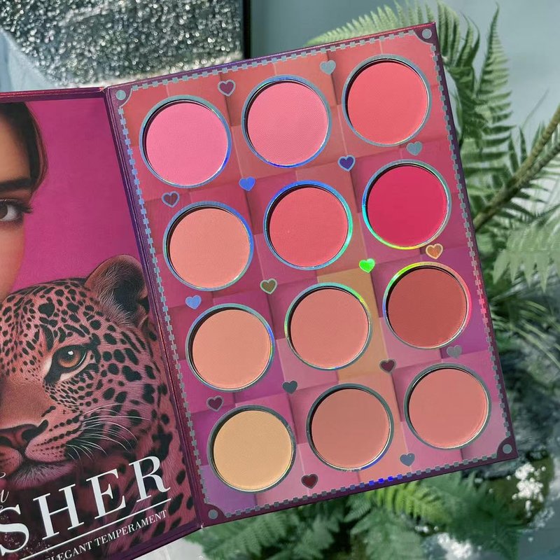 All In One Makeup Palette Set - Eyeshadows, Highlights, Blushes, Contours & Lipstick | Neutral Cream & Powder, Crease-Proof Wear