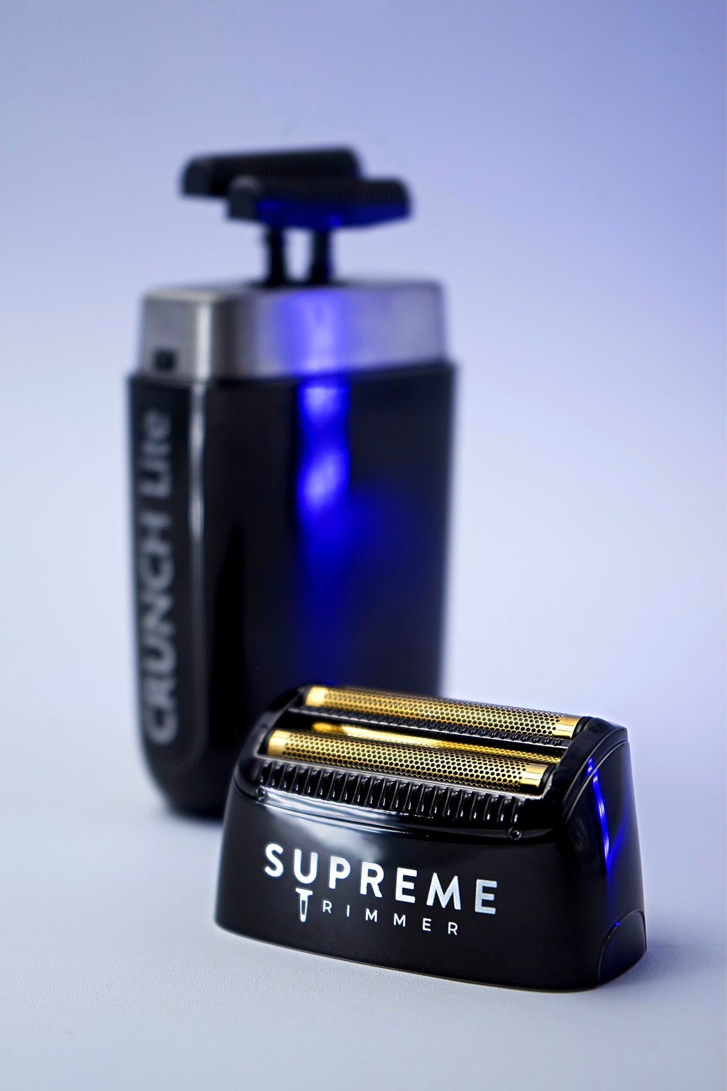 Supreme Trimmer Replacement Foil & Cutter SB55 | Hypoallergenic Foil for Crunch Lite STF600 | Blue