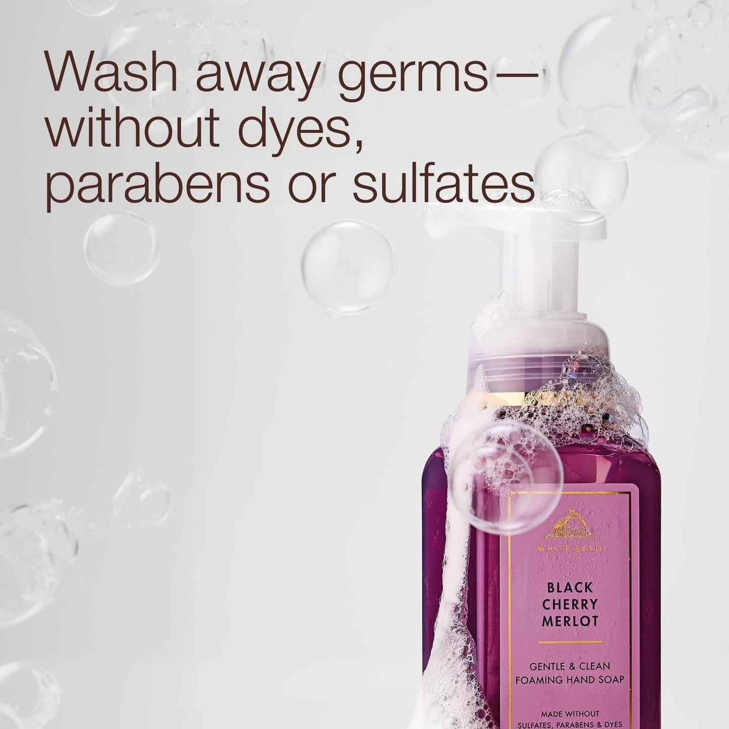 Bath & Body Works Gentle & Clean Foaming Hand Soap - Germ-Cleansing Hand Soap with Gentle Cleansing & Conditioning Formula - Dermatologist Approved - Thoughtful Gift - 6-Fragrance Variety Pack
