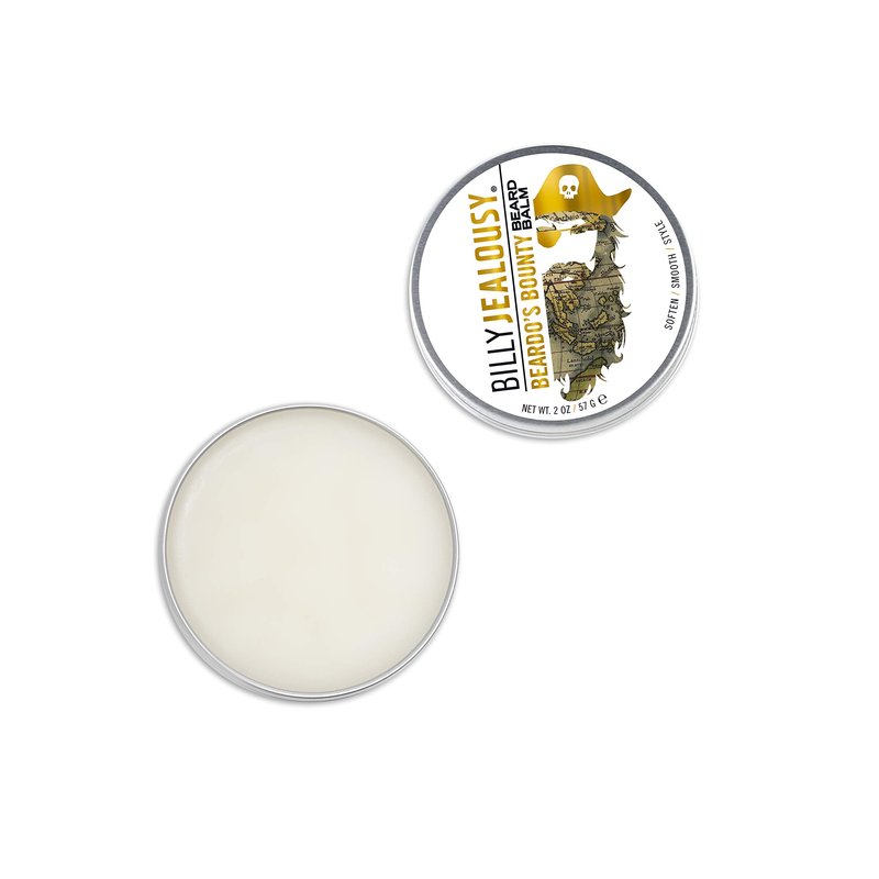 Billy Jealousy Moisturizing Strengthening & Softening Everyday Scented Beard Balm, Beard's Bounty, 2 oz.