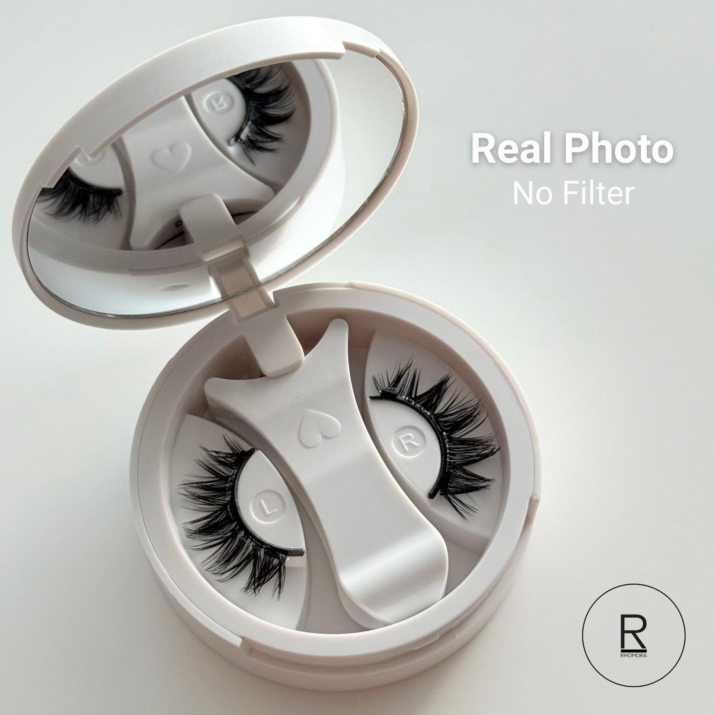 Magnetic Eyelashes with Applicator, Reusable Magnetic Eyelashes Natural Look, No Glue Needed False Soft Thick Lashes Kit Without Eyeliner, Portable Lashes for Eye Makeup (Mega)