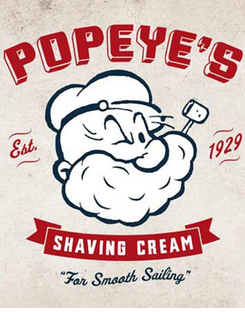 Popeye Shaving Co Nourishing Post Shave Lotion, Soothing Men's Aftershave Lotion for all Skin Types, Sandalwood Scent, 4 oz