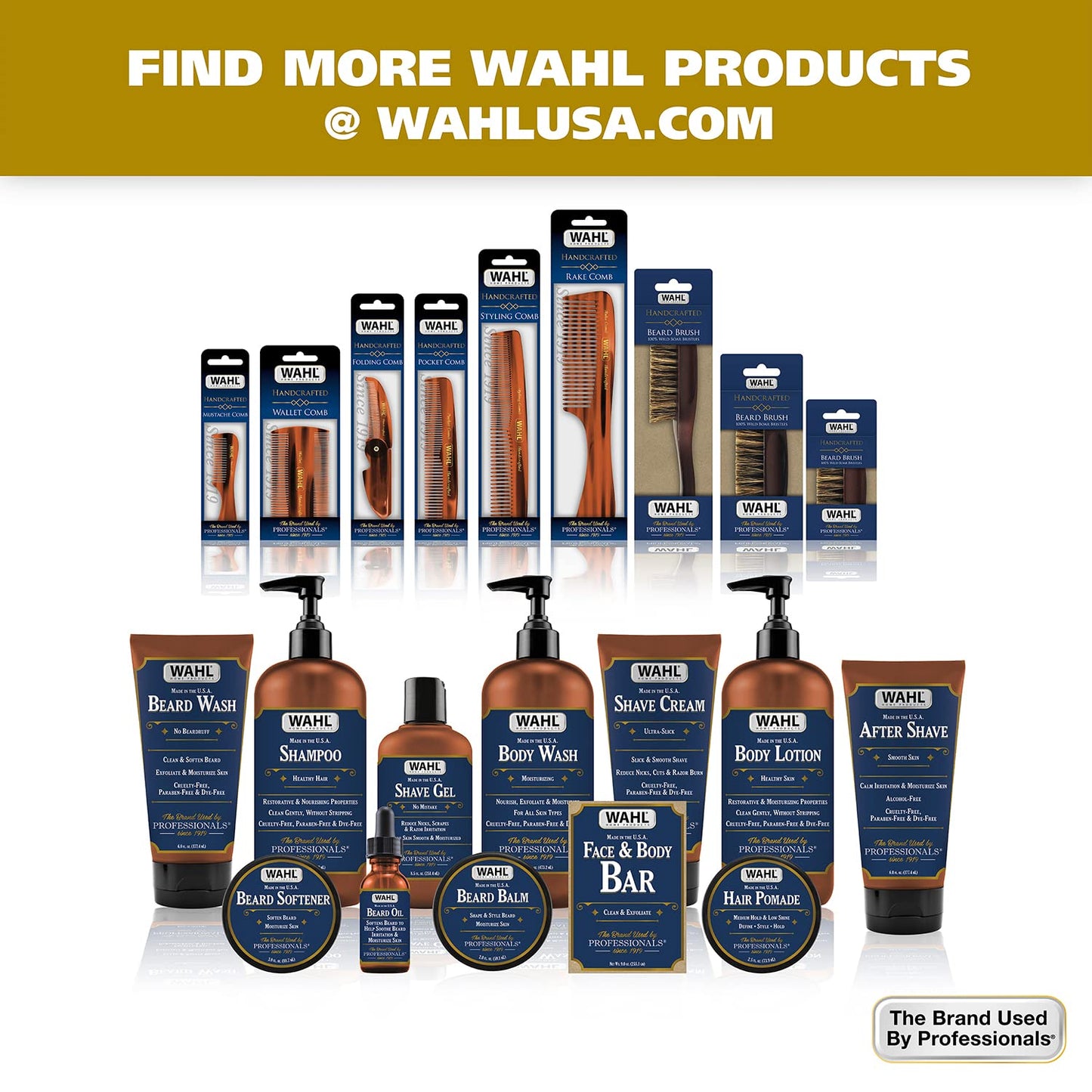WAHL Beard Creme for Softening Moisturizing Conditioning Facial Hair with Essential Manuka/Meadowfoam Seed/Clove & Moringa Oil for Men’s Grooming, Blue, Tea Tree, 3 Fl Oz