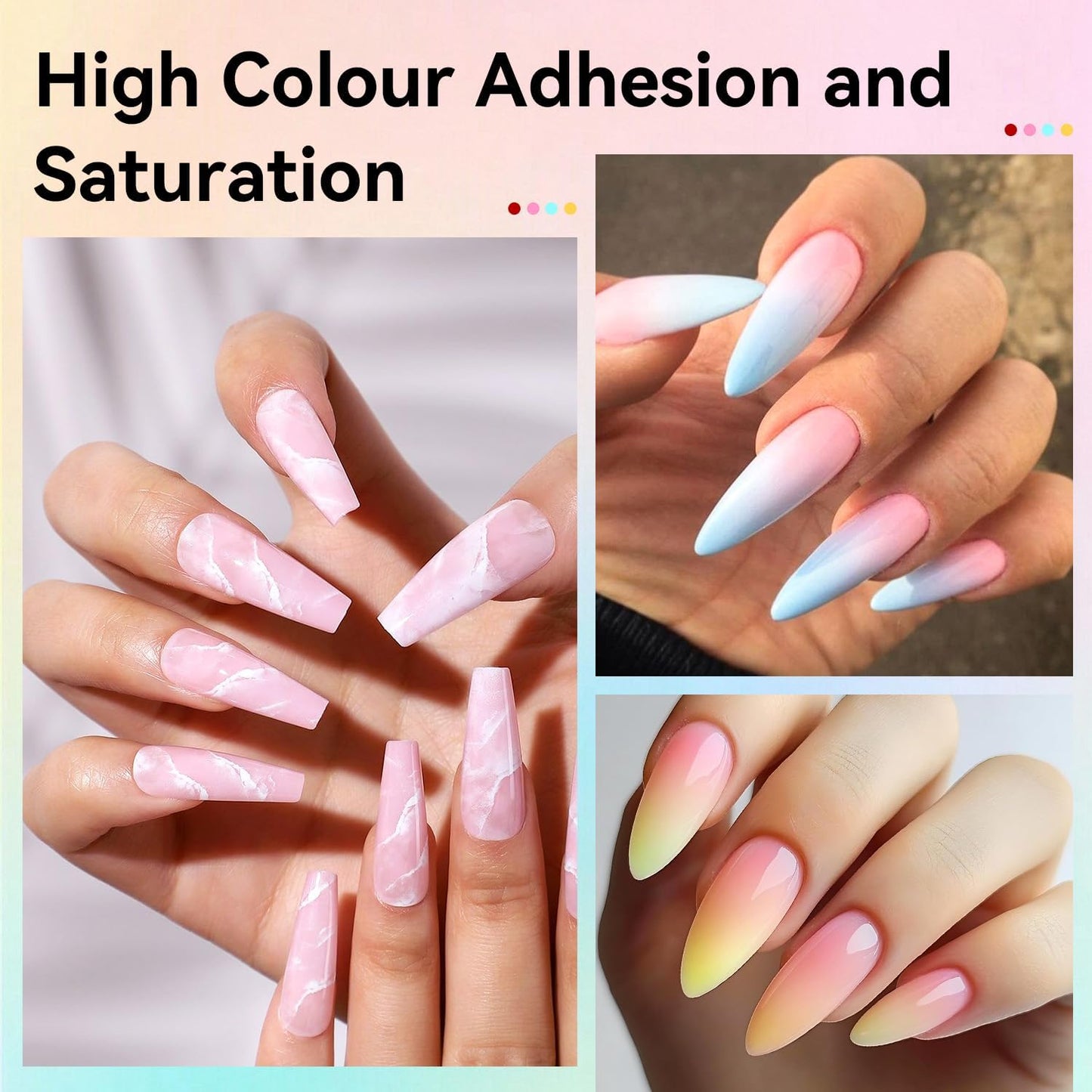 JODSONE Airbrush Gel Nail Polish Kit - 32 Colors, No-Dilution | Perfect for Home & Salon Nail Art