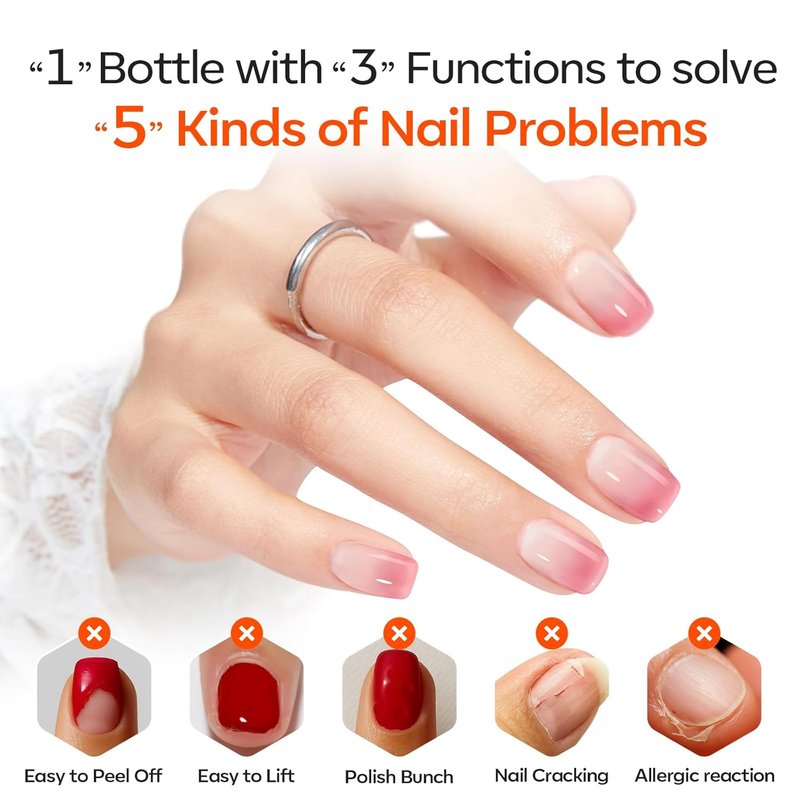 Modelones Nail Dehydrator & Primer - 3-in-One Vitamin A, E & Keratin Prep for Acrylic & Gel Nails