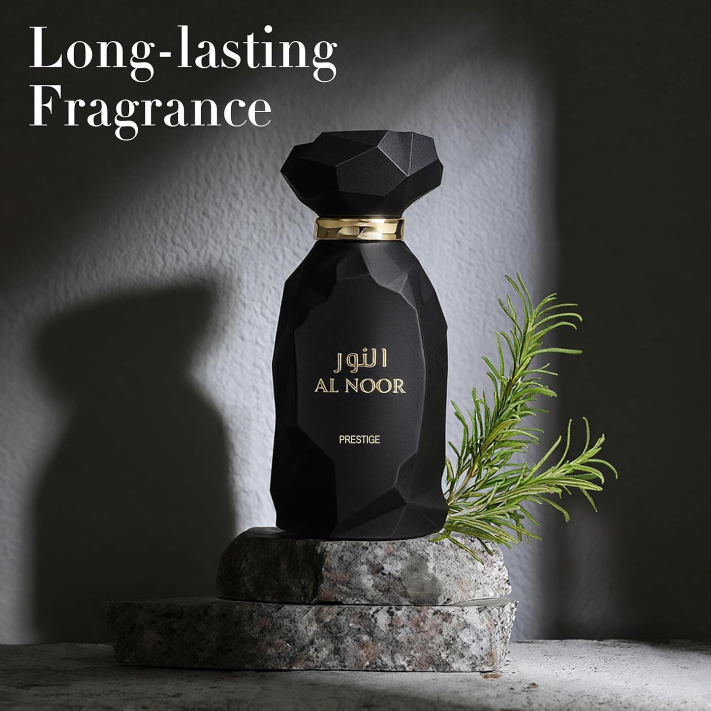 A CENTER AL NOOR Eau de Parfum Unisex - Long-Lasting Saffron, Iris & Leather Fragrance | 3.4 Fl Oz Sophisticated Oriental Woody Cologne