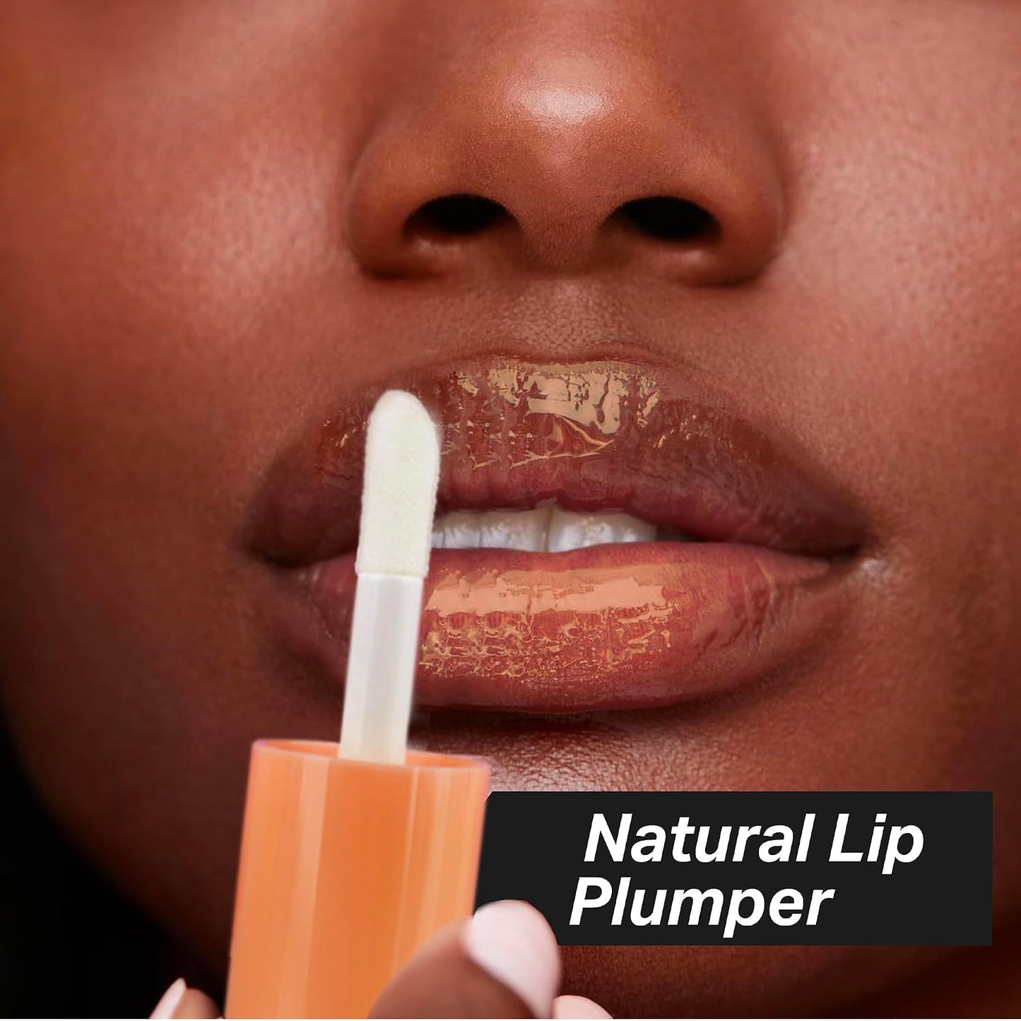 Hydrating Clear Lip Gloss - Nourishing Jojoba Oil Lip Plumper | 01 Strawberry, 0.14 Fl Oz