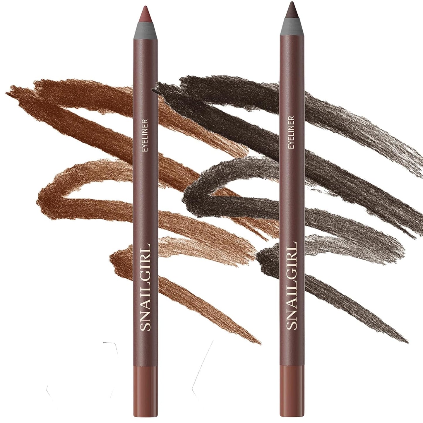 Waterproof Eyeliner Duo - 24HR Long-Lasting Precision Pencil | 1.5mm Tip, 7 Shades Available