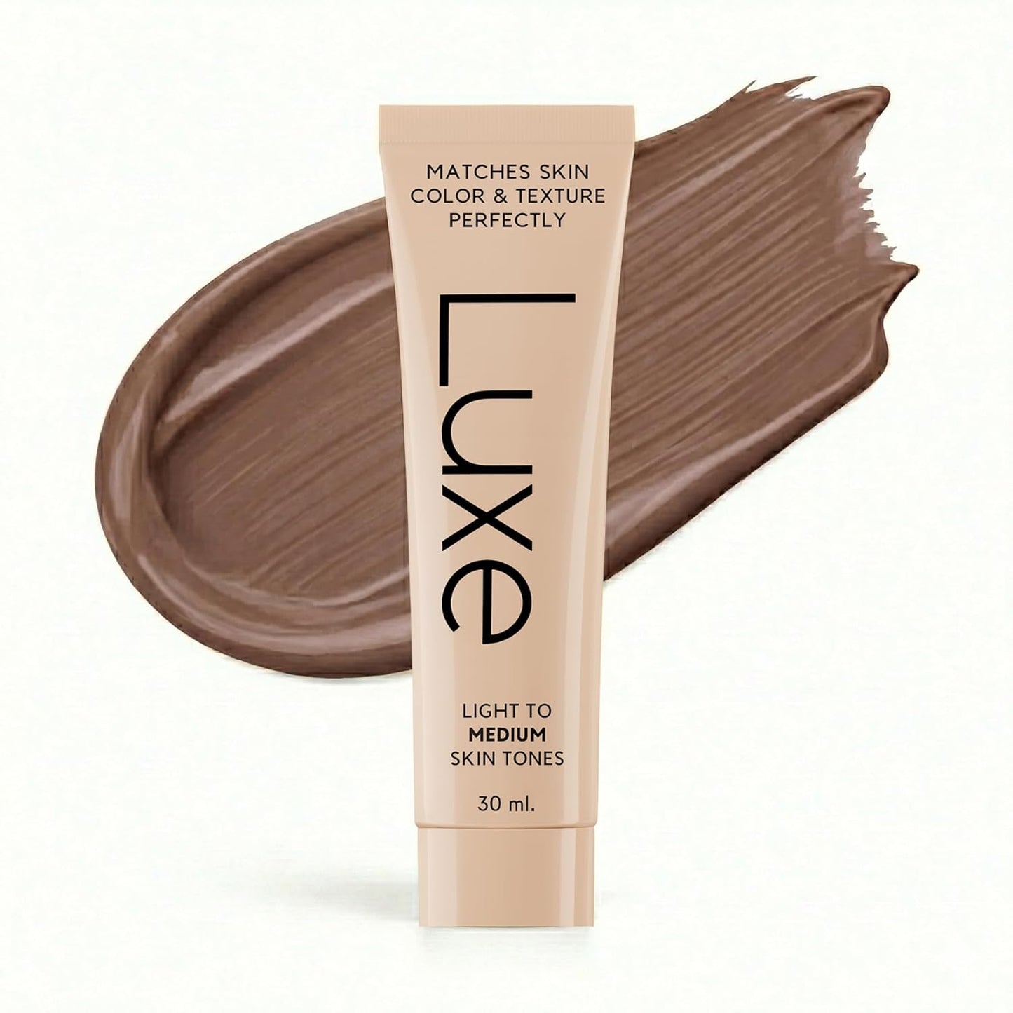 Luxe Color Changing Foundation for Women - Adapts to Skin Tone | Buildable Light-to-Medium Coverage - Dark Shade