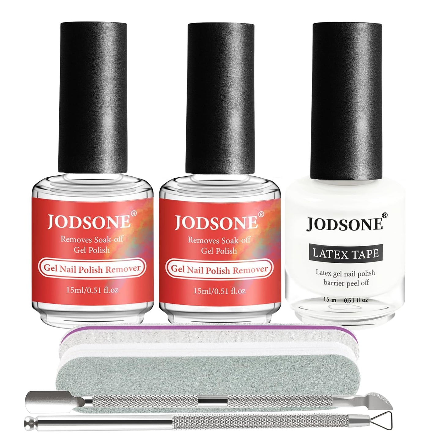 JODSONE Gel Nail Polish Remover - Quick 3-5 Minute Soak-Free Formula | 15ML