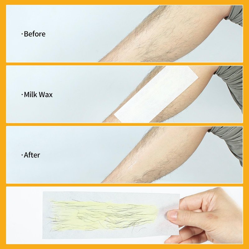 Roll on Waxing Kit for Hair Removal Roll Waxing Kit for Women Men Wax Heater with 2 Wax Roller Cartridge Refill for Legs Arms and Underarm