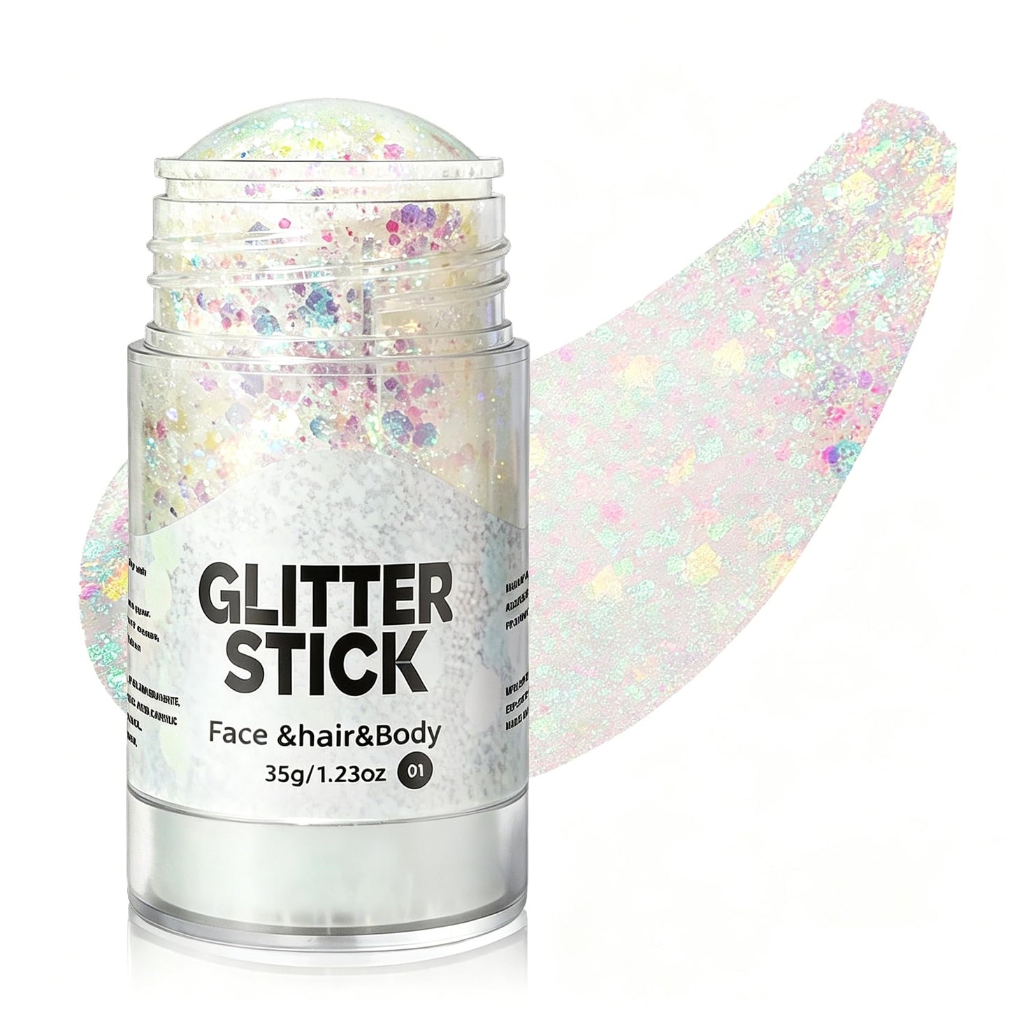 Body Glitter Stick, Sparkly Face Glitter Makeup, White Mermaid Sequins
