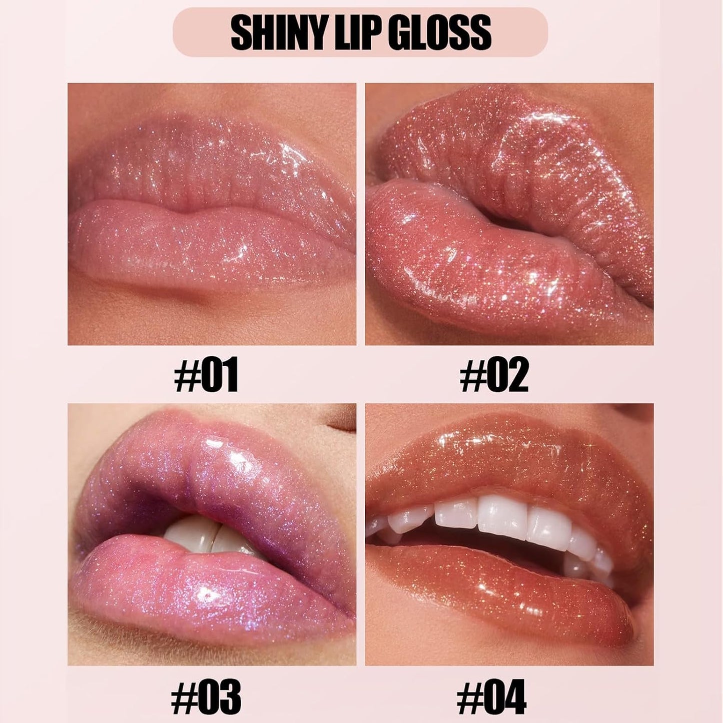Liquid Lipstick Set - 12 Pcs Long-Lasting Matte, Glossy & Glitter Lip Gloss | Waterproof Makeup for Women