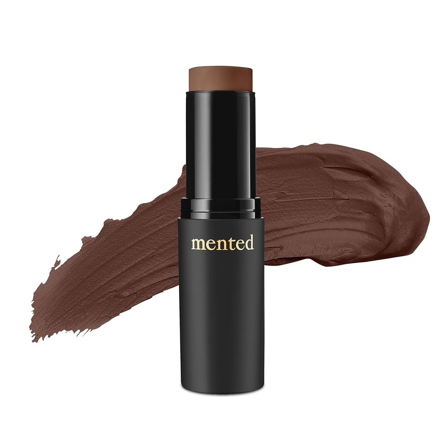 Mented Cosmetics Stick Foundation - Vegan Cream Makeup for Dark Skin | Concealer & Contour Stick D10