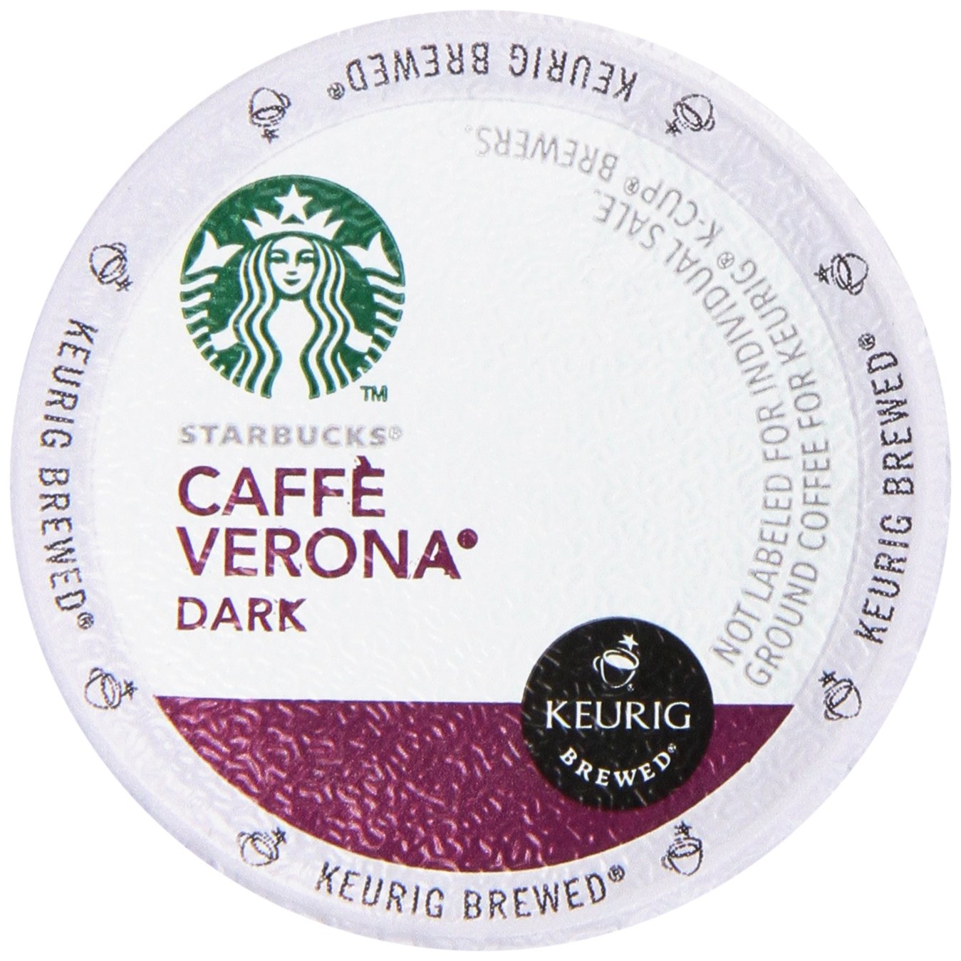 Starbucks K-Cup Coffee Pods - Dark Roast French Roast for Hot or Iced Coffee | 96 Count