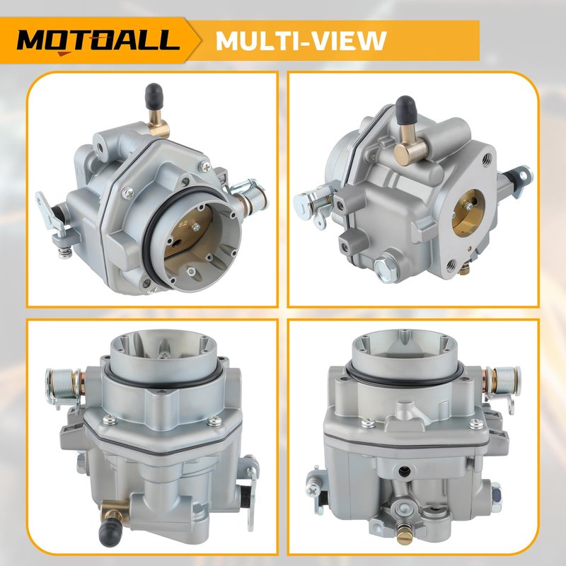 MOTOALL 146-0496 Carburetor with Fuel Pump oil filter Kit for ONAN NOS B48G B48M P216G P218G P220G 146-0414 146-0479