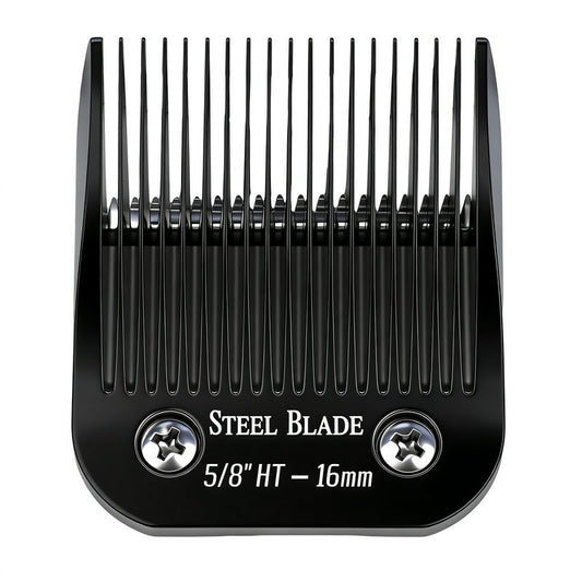 Size 5/8" HT Detachable Replacement Blade, Compatible with Andis, Wahl, Oster Classic 76 Clippers, 5/8-Inch (16mm) Cutting Length, Stainless Steel for Durability