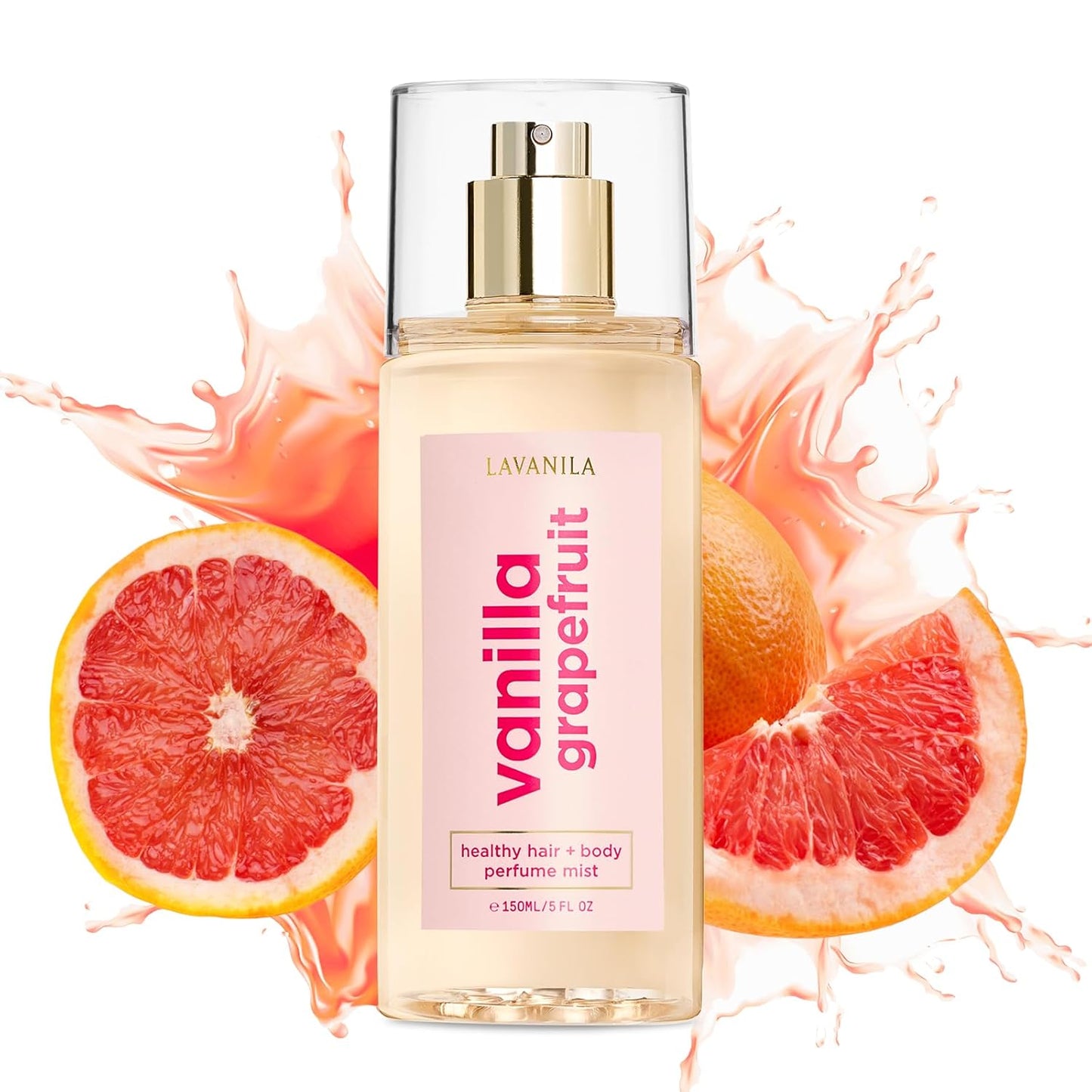 Lavanila Vanilla Coconut Hair & Body Mist - Tropical Vanilla Fragrance | 5 Oz Lightweight Spray for Hair & Skin