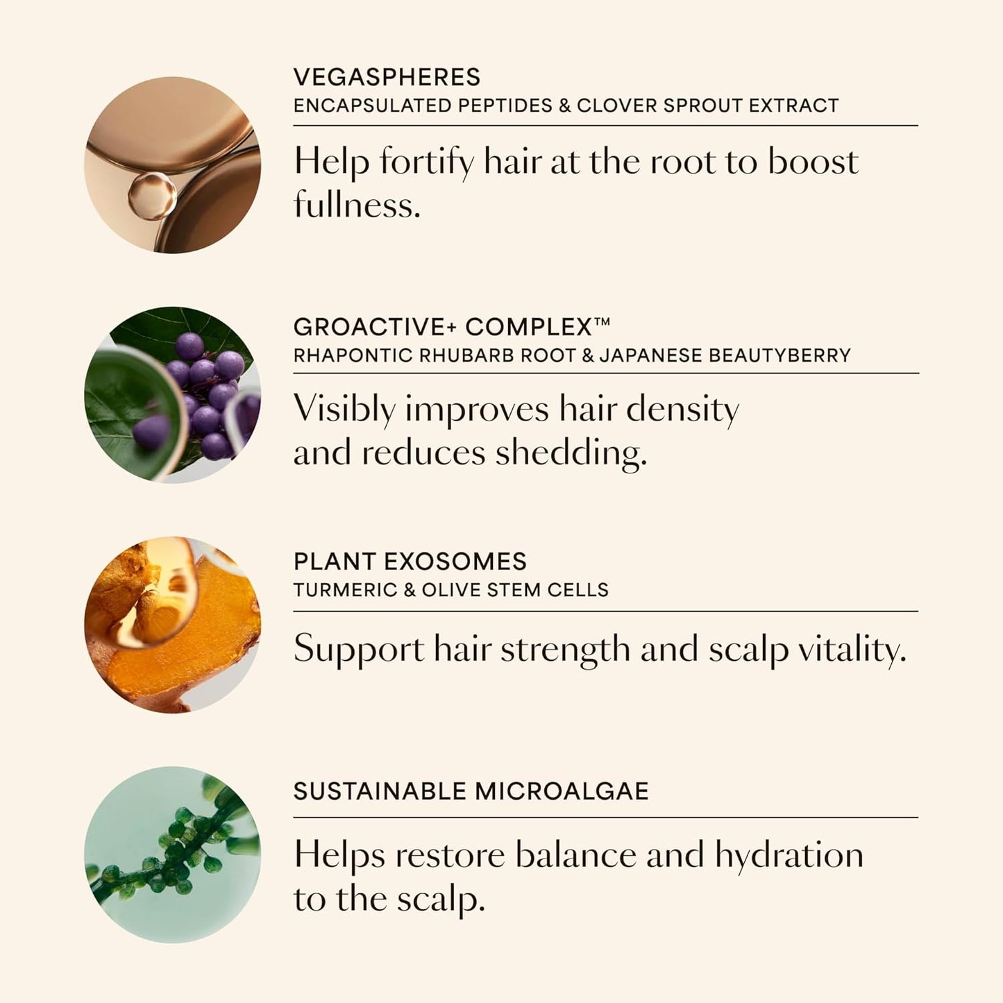 VEGAMOUR GRO+ Advanced Hair Density Gel-Serum | Cooling Massage Pen for Thinning Hair, Vegan & Cruelty-Free