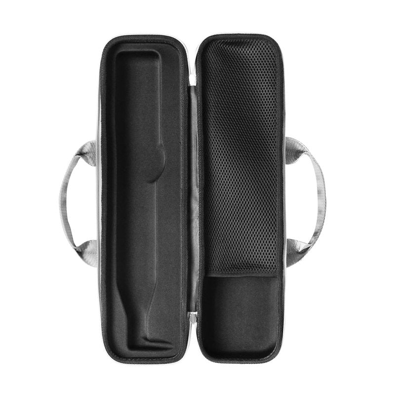 WINZEDGE Travel Carrying Case Compatible with Dyson Airstrait/Hair Straightener, Airstrait HT01 Accessories Tools Hard Case, Waterproof Storage Bag - Black (Gray)
