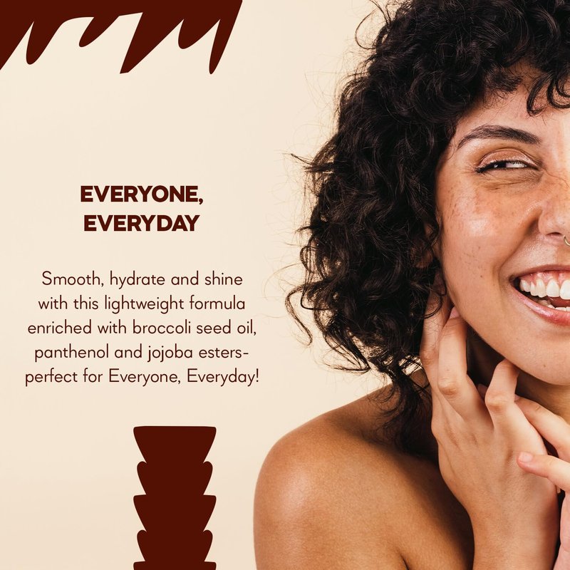 HairTry - Everyone, Everyday Conditioner - Emollient & Humectant Formula for All Hair Types – Broccoli Seed Oil – Jojoba Ester Protection – Net 8.45 Fl. Oz/ 250 ml