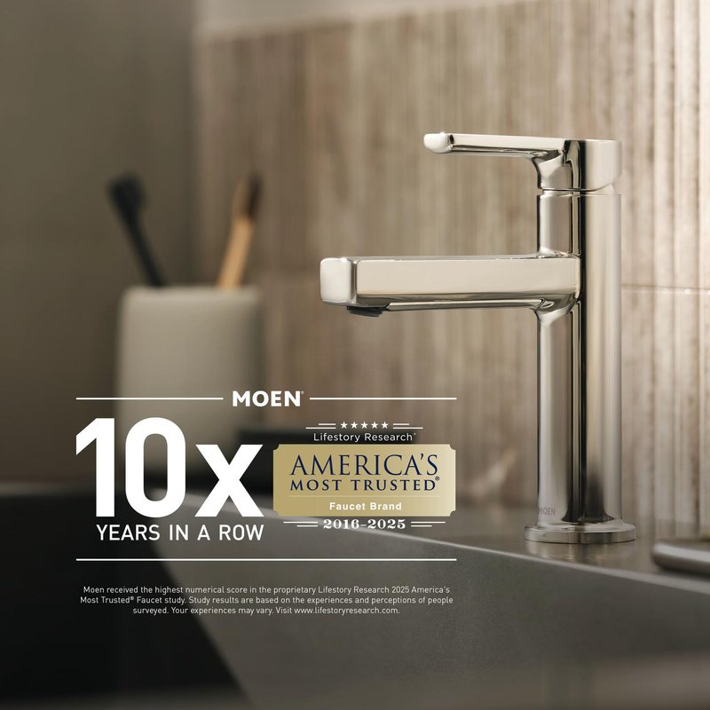 Moen P1740 Stainless Steel Wallmount Toothbrush/Tumbler Holder, Stainless