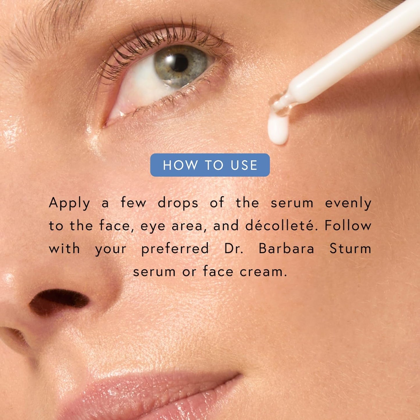 Peptide Serum 1.01 fl oz, with Advanced Bio-Tech Peptides, Visibly Firms, Plumps & Smooths Fine Lines, Supports Collagen & Elastin, Luxury Skincare By Dr. Barbara Sturm