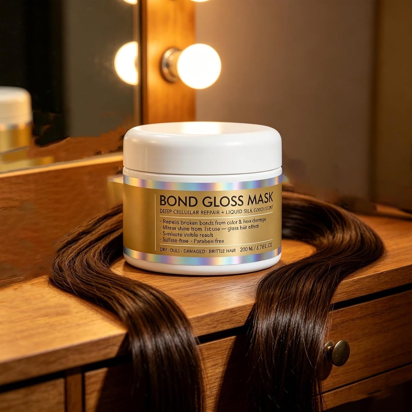 Bond Gloss Hair Mask - Deep Repair for Stronger, Smoother & Shinier Hair | 1 Piece
