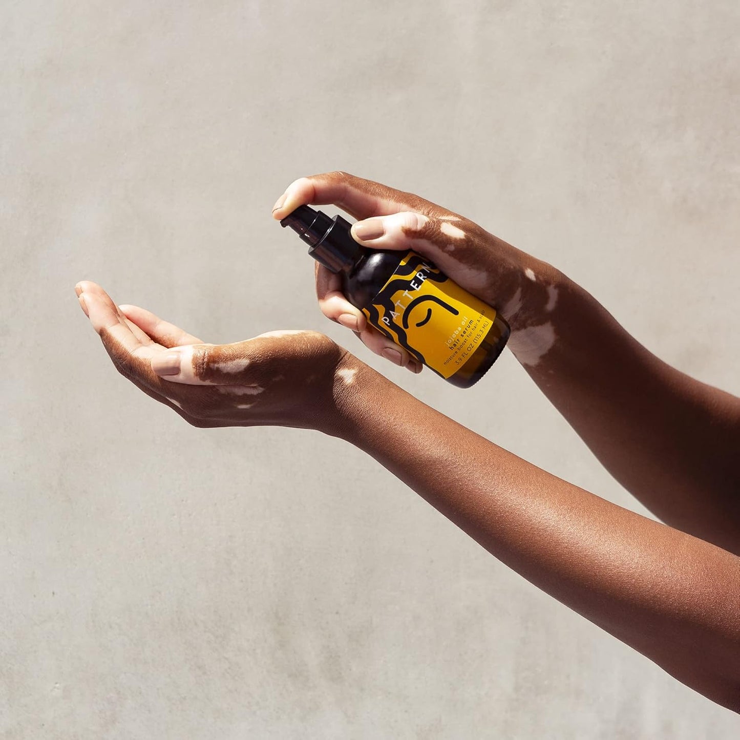 PATTERN Beauty Jojoba Hair Serum - Lightweight Moisture Boost with Safflower, Rosehip & Lavender Oils | 3.9 Fl Oz