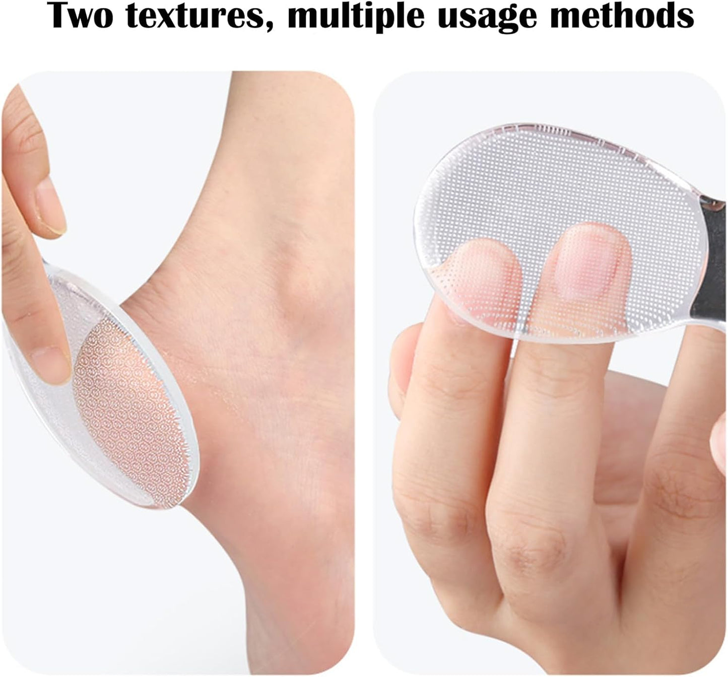 Nano Foot File - Callus Remover & Scrubber Tool for Dead Skin | Portable Pedicure Solution for Wet & Dry Feet