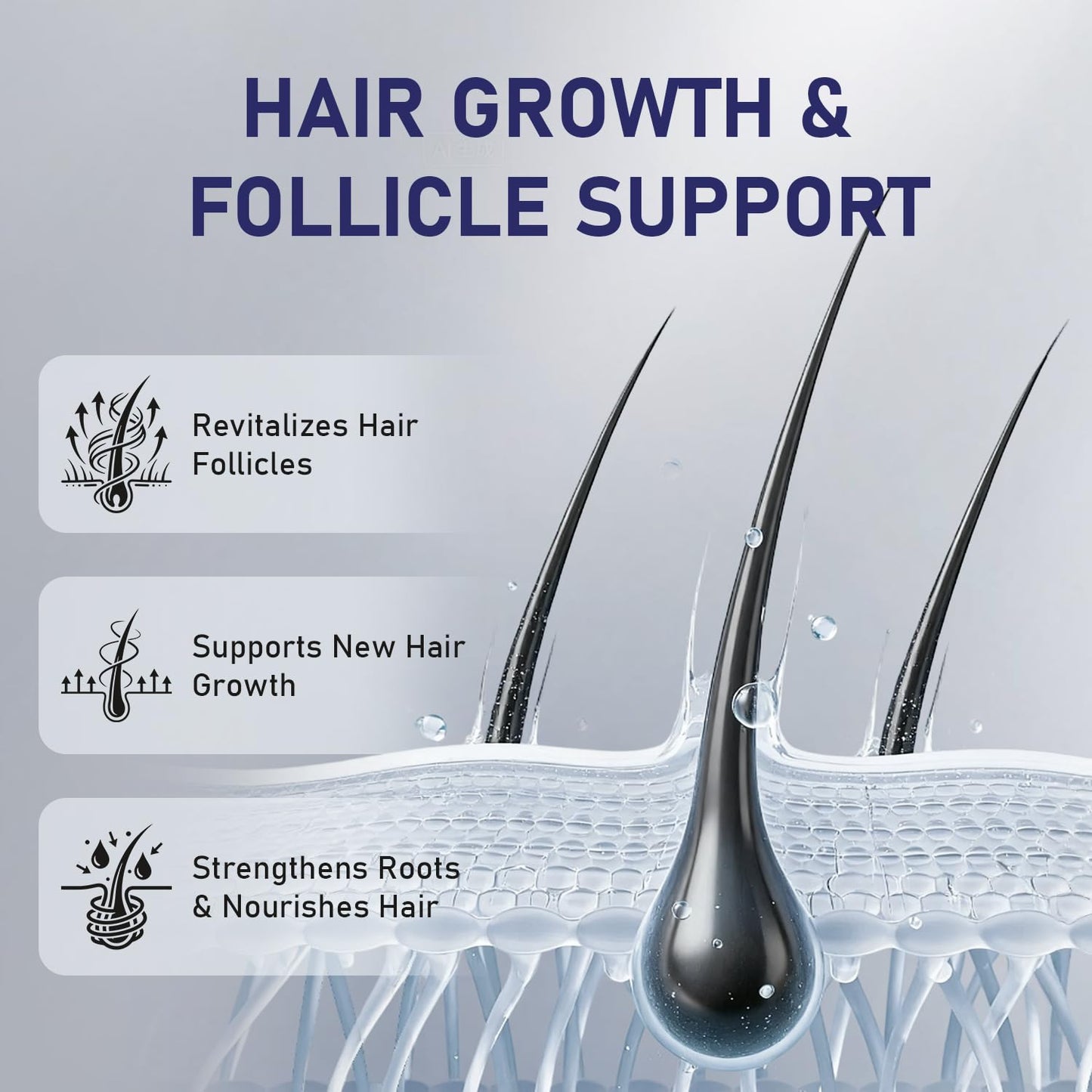 GHK-Cu Copper Peptide Hair Growth Spray for Fuller Thicker-Looking Hair