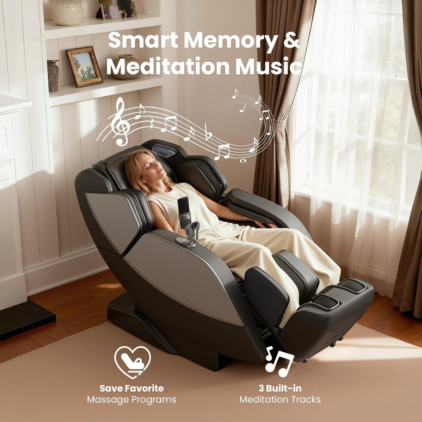 iMaster Pro 4D Full Body Massage Chair - Zero Gravity SL-Track Recliner with Voice Control & Heat | Ideal for Tall Users