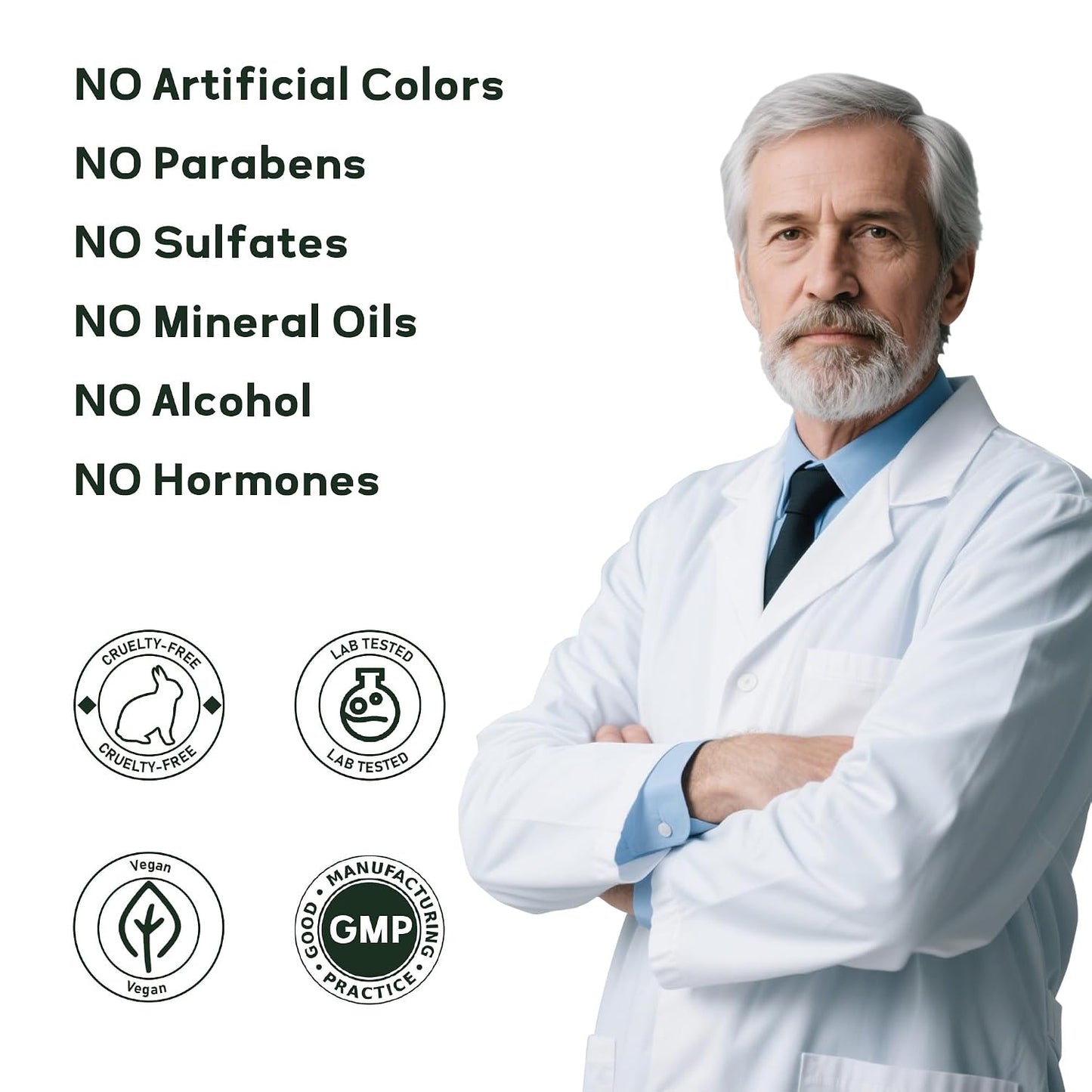 Botanical Hair Oil - Lightweight Leave-In Serum for Dry & Damaged Hair | Heat Protection, Frizz Control, Vegan (2 fl oz)